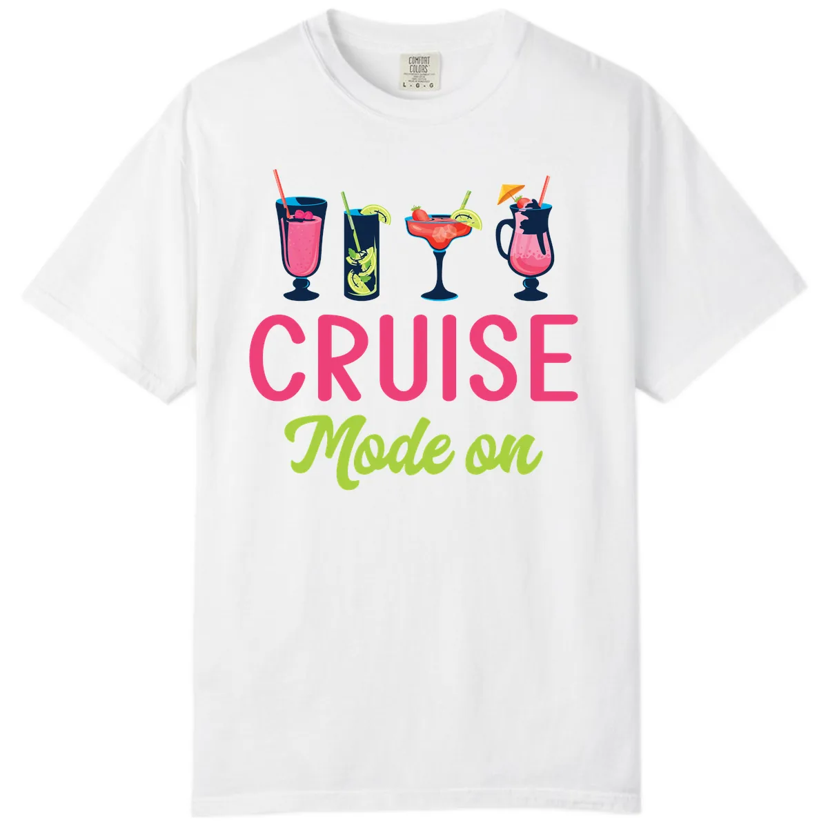 Cruise Mode On Comfort Color in White