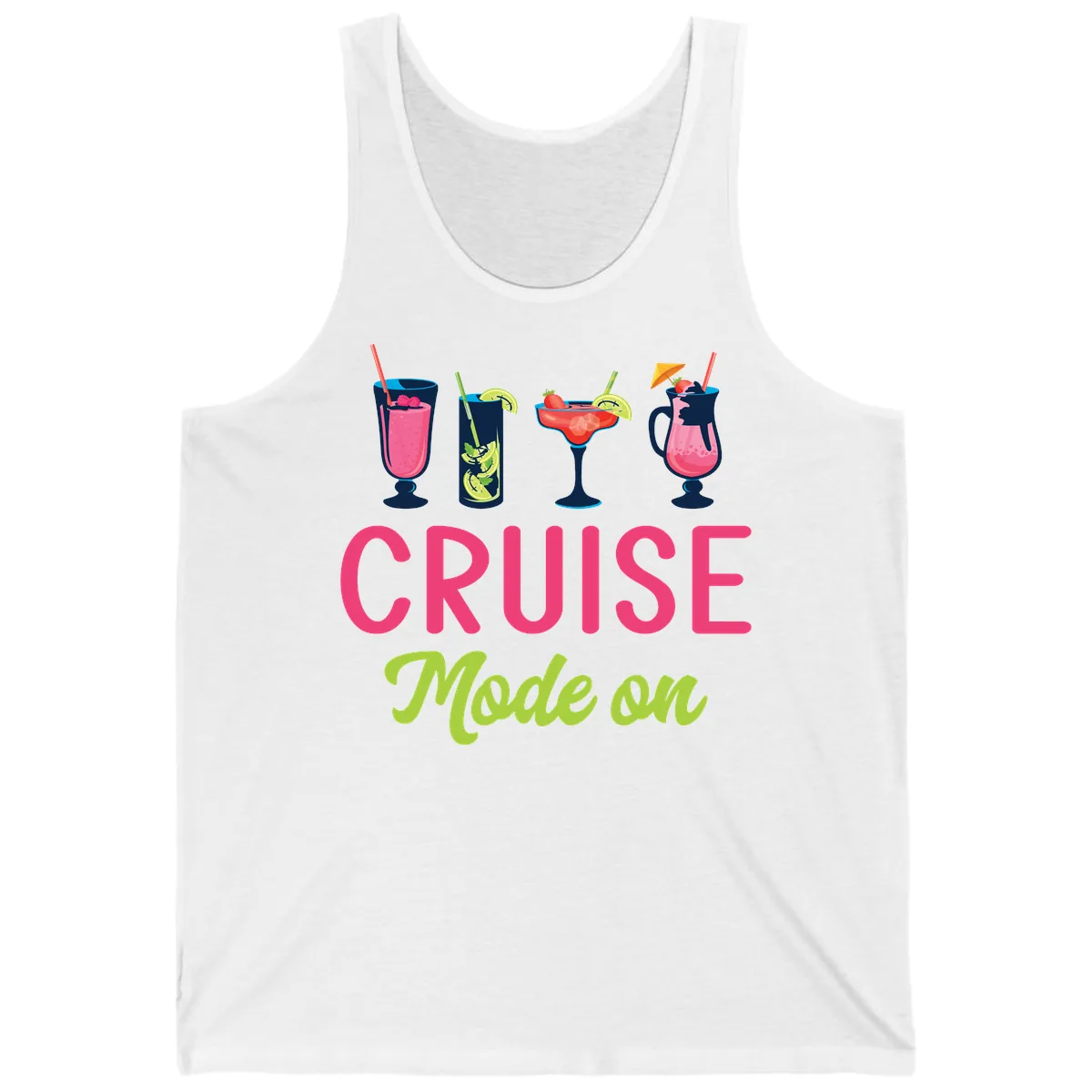 Cruise Mode On Tank in White