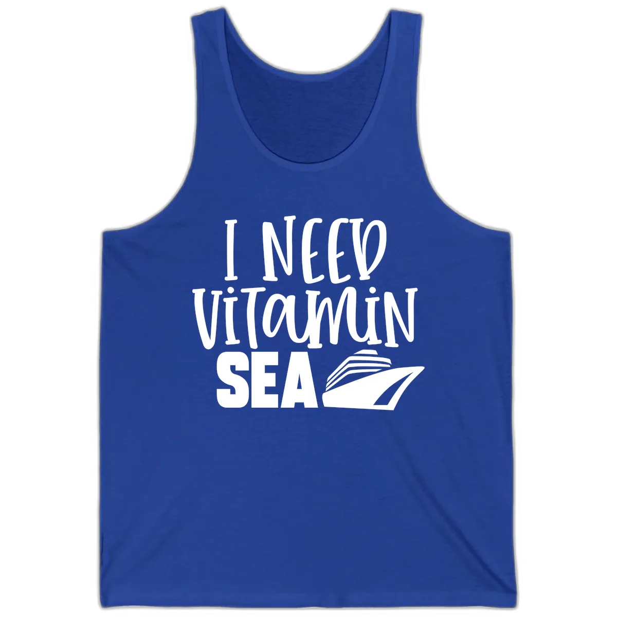 I Need Vitamin Sea Tank in True Royal