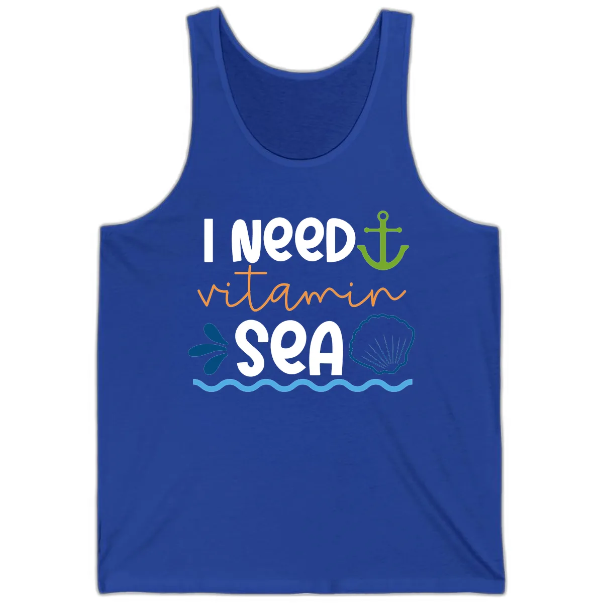 I Need Vitamin Sea Tank in True Royal