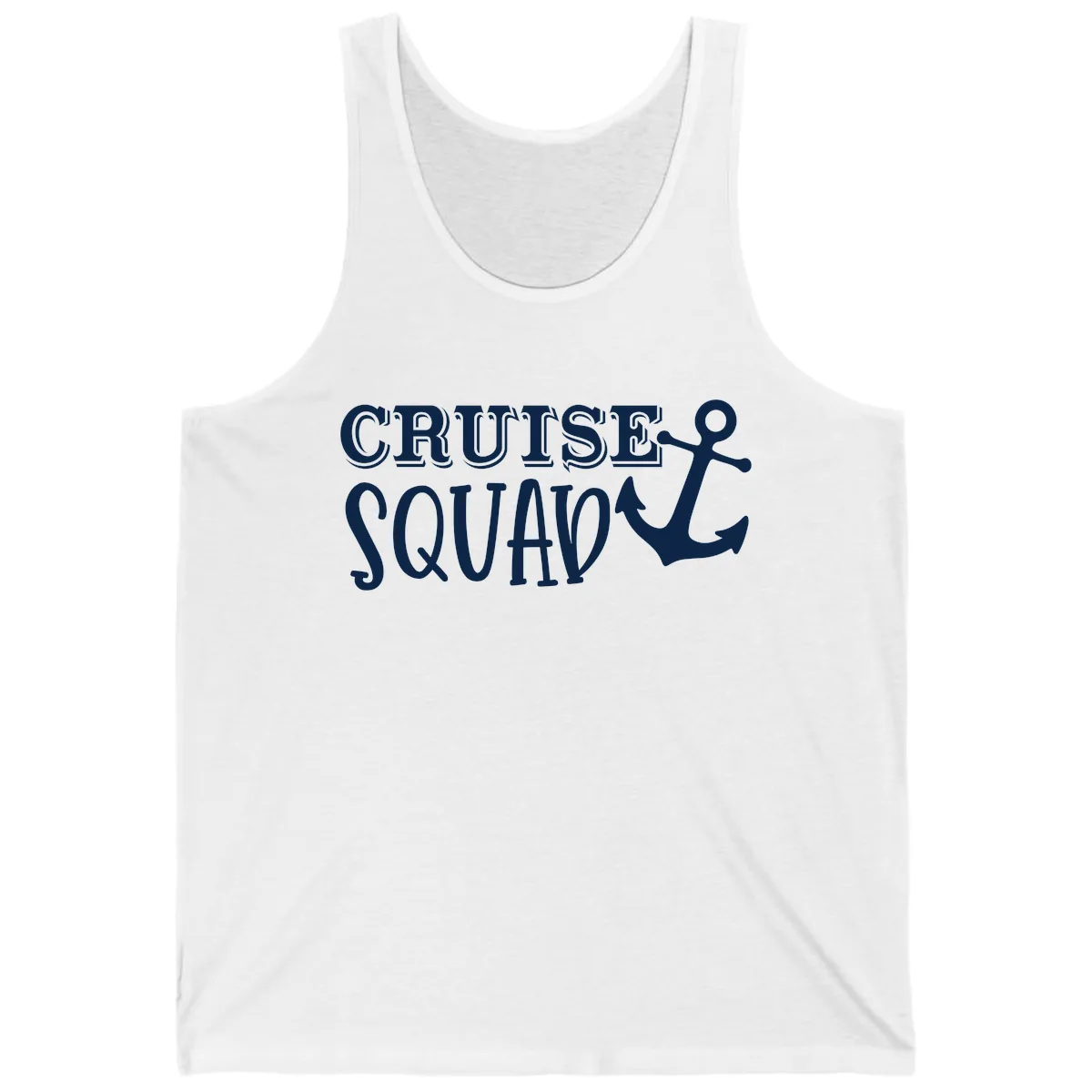 Cruise Squad Anchor Tank in White