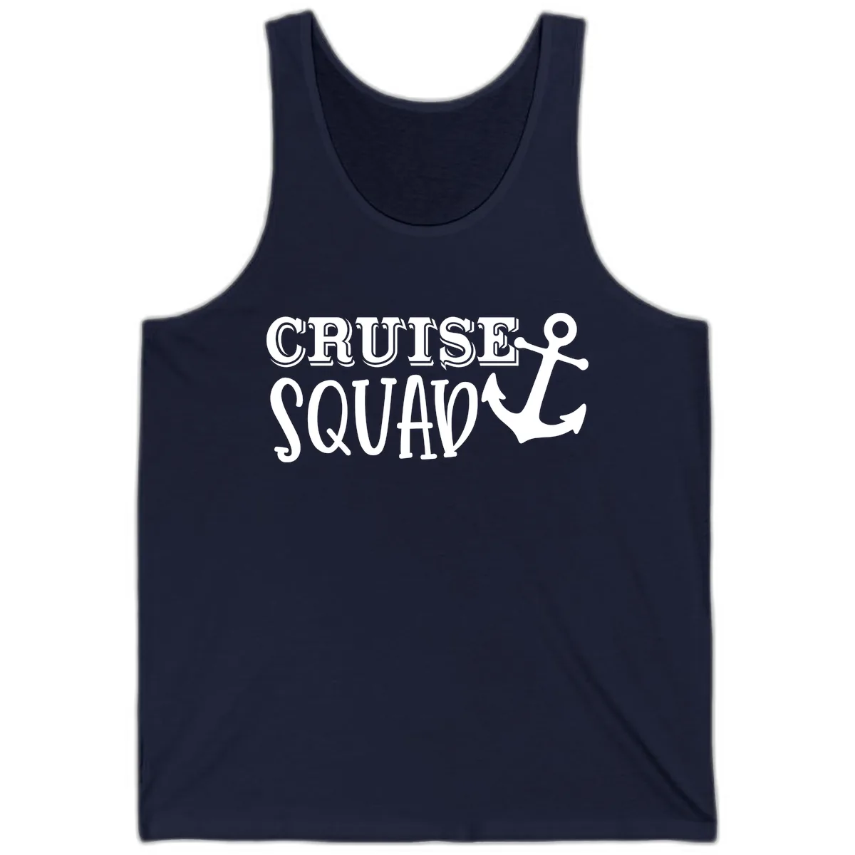 Cruise Squad Anchor Tank in Navy