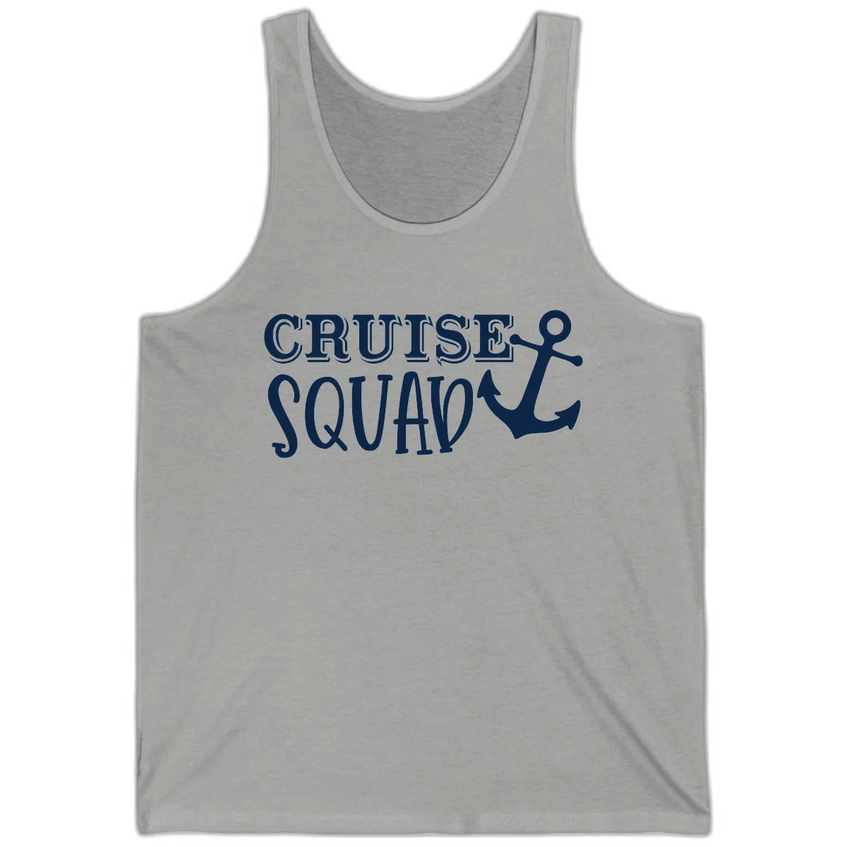 Cruise Squad Anchor Tank in Athletic Heather