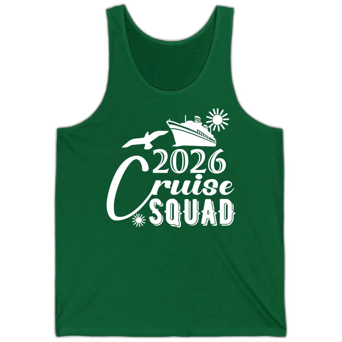 2026 Cruise Squad Tank in Kelly