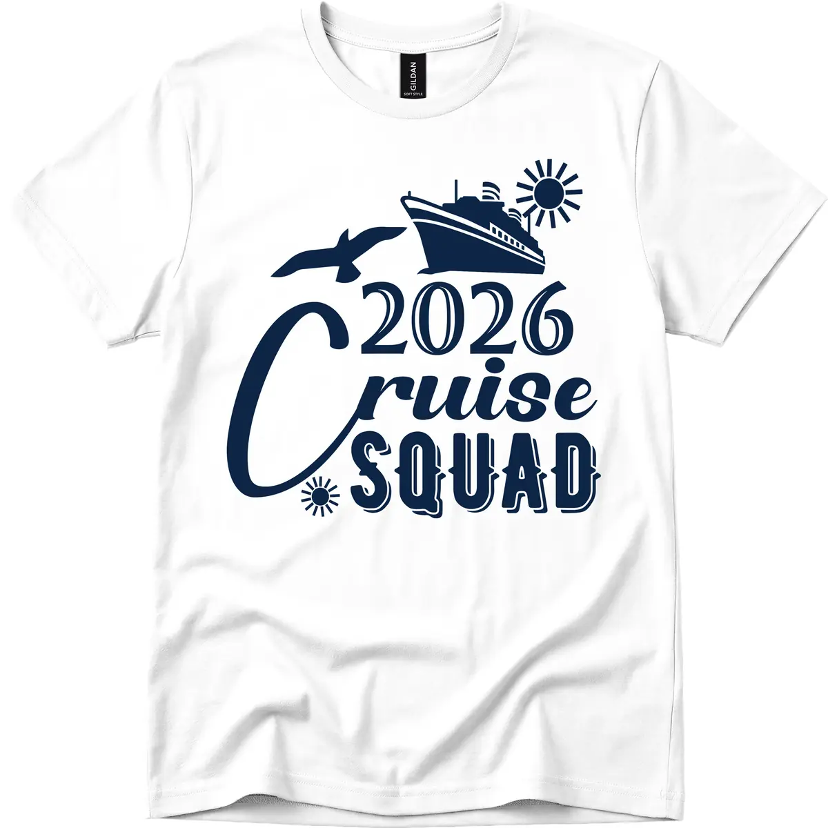 2026 Cruise Squad T-Shirt in White