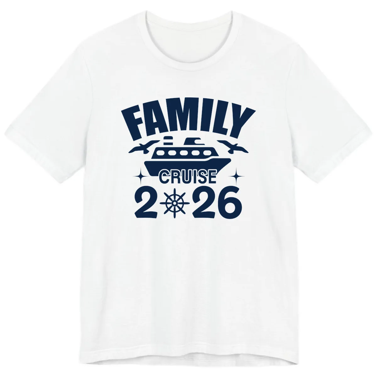 Family Cruise 2026 Premium T-Shirt in White
