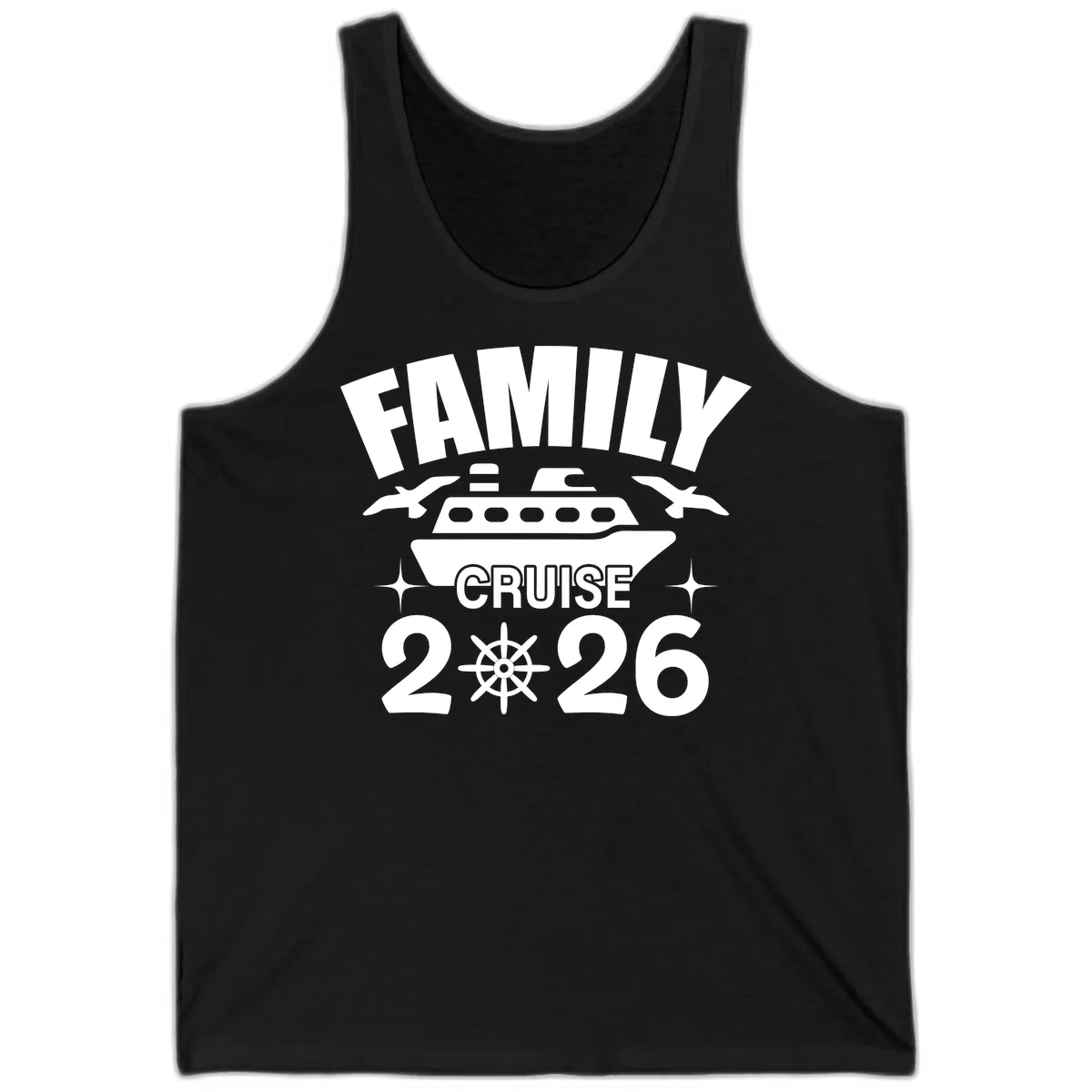 Family Cruise 2026 Tank in Black