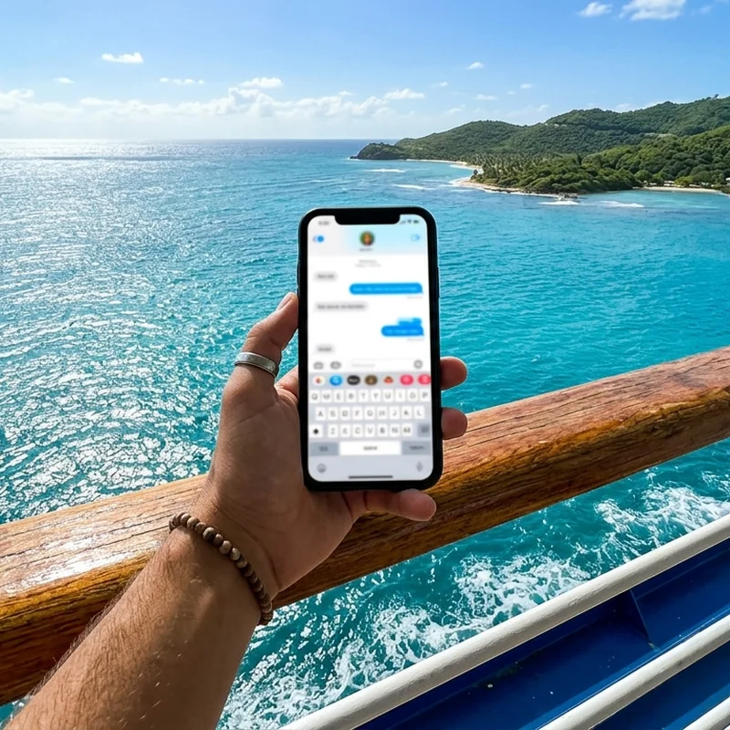 Staying Connected at Sea: A Guide to Cruise Ship Wi-Fi - Cruise Shirt Co