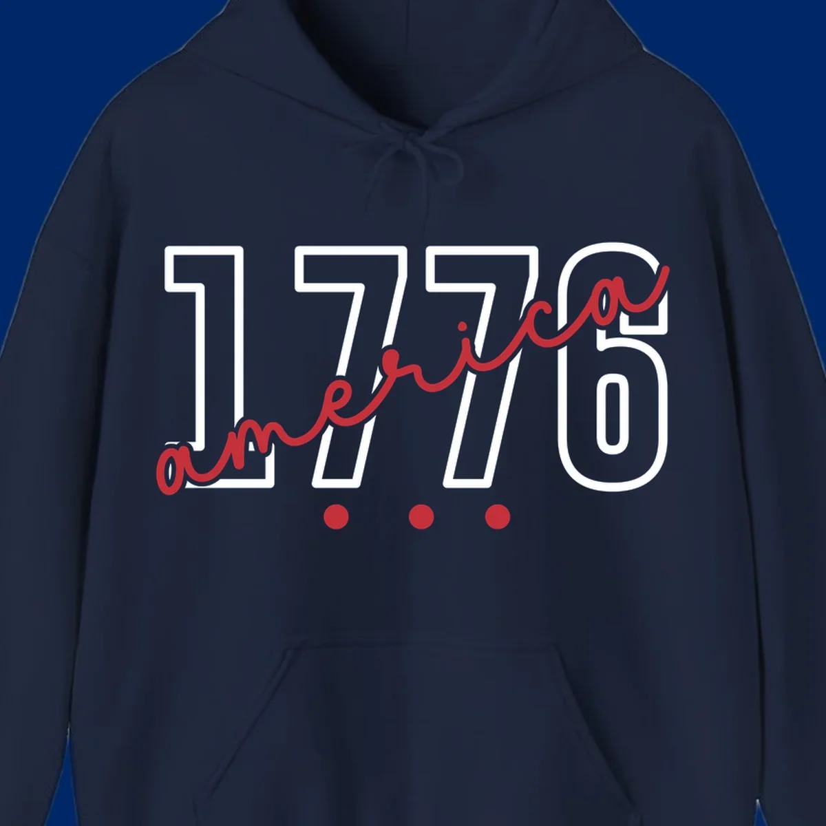 Red script text 'america' with three red dots below, commemorating the america-250th-script celebration.