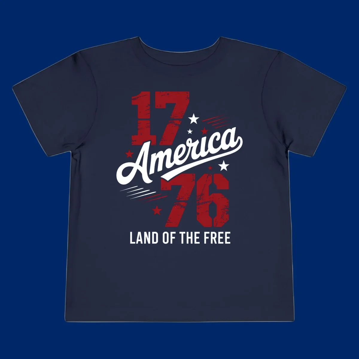 Distressed red '1776' numbers with red and white stars and streaks on a white background, representing 1776-distressed-patriotic theme.
