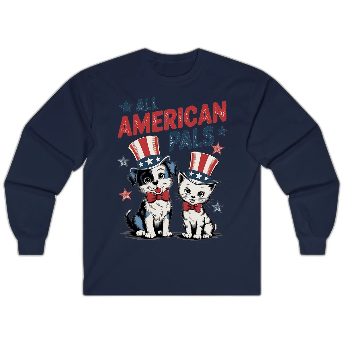 All American Pals Long Sleeve in Navy