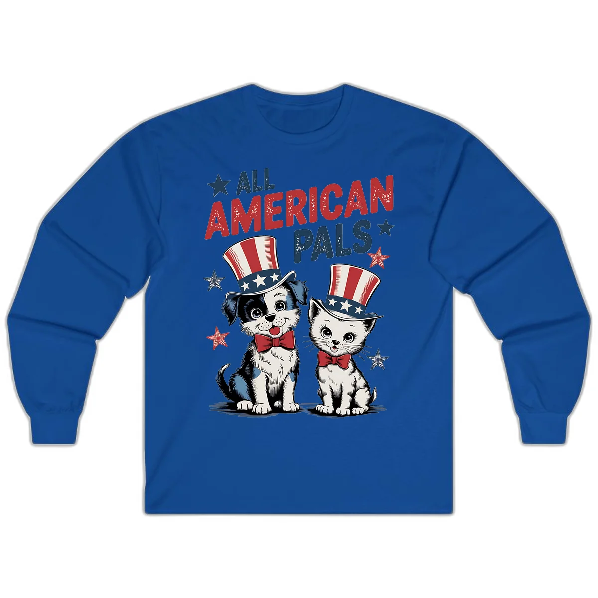 All American Pals Long Sleeve in Royal