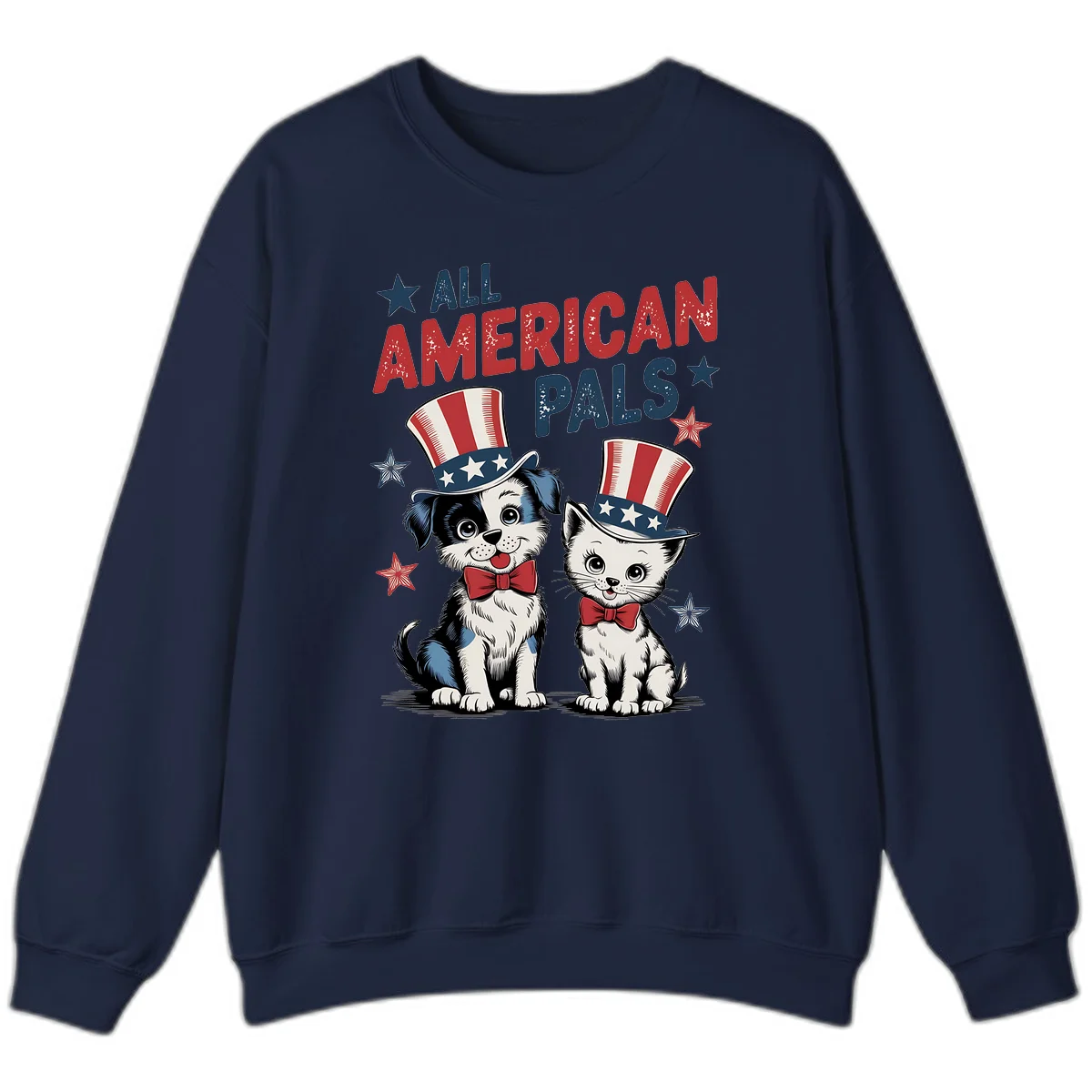 All American Pals Sweatshirt in Navy