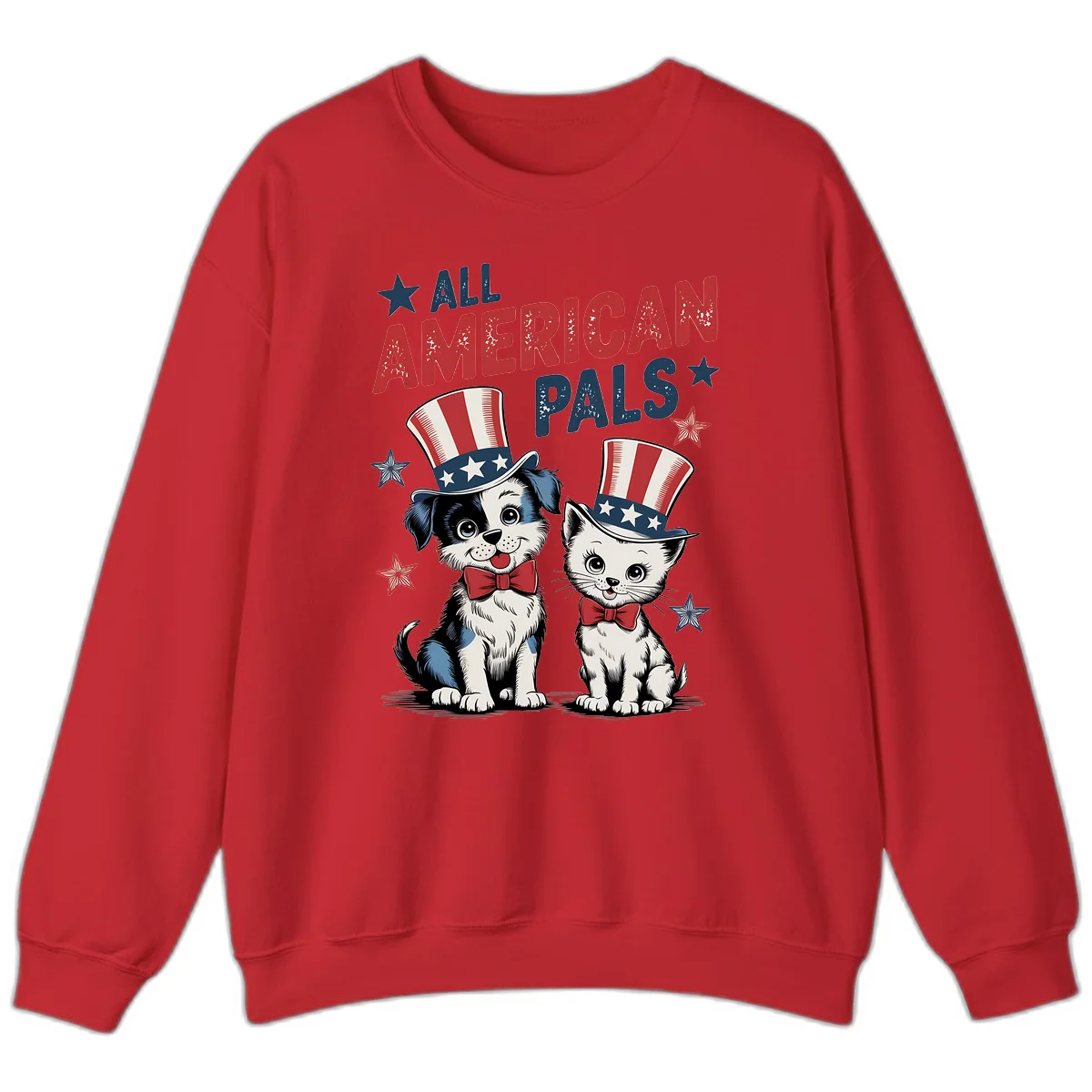 All American Pals Sweatshirt in Red
