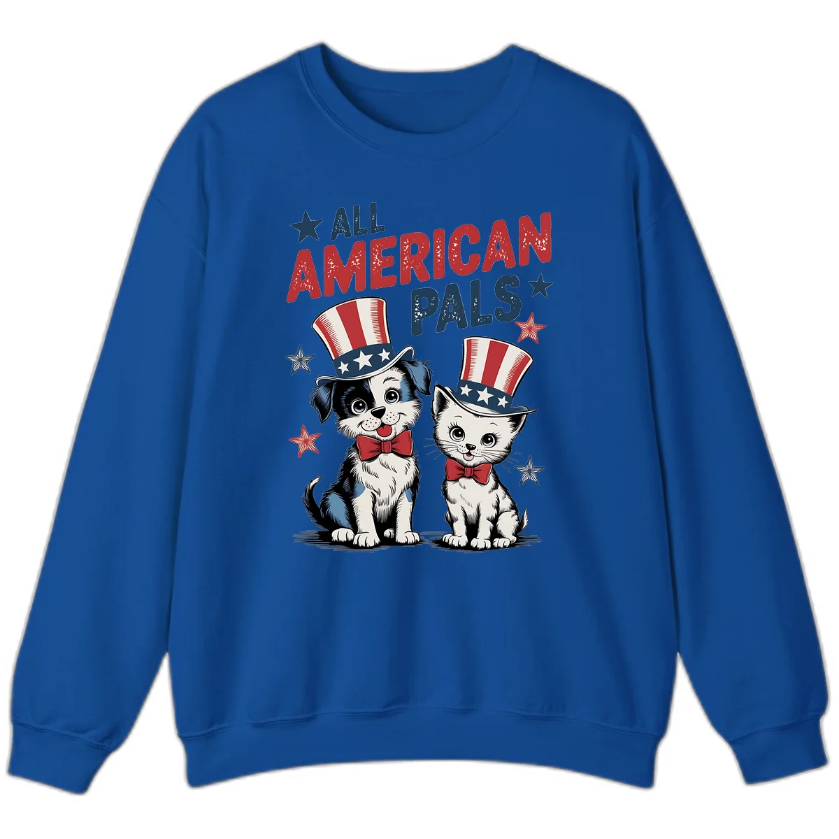 All American Pals Sweatshirt in Royal