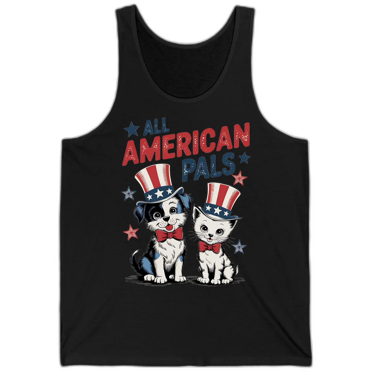 All American Pals Tank in Black