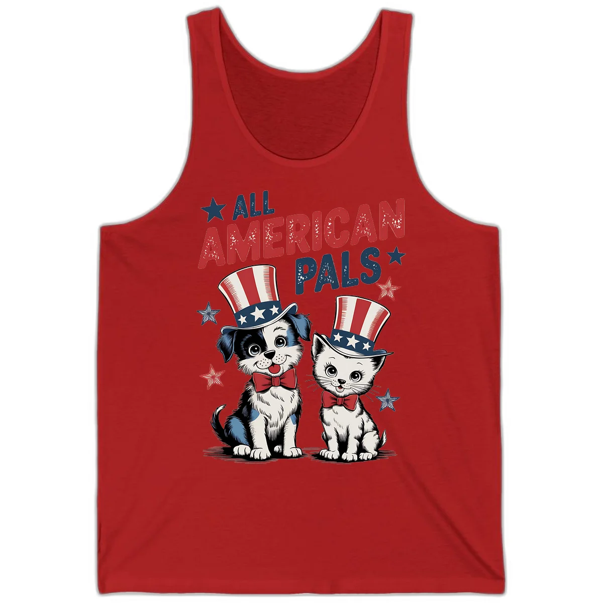 All American Pals Tank in Red