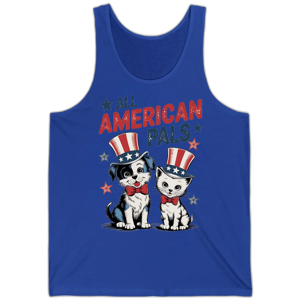 All American Pals Tank in True Royal