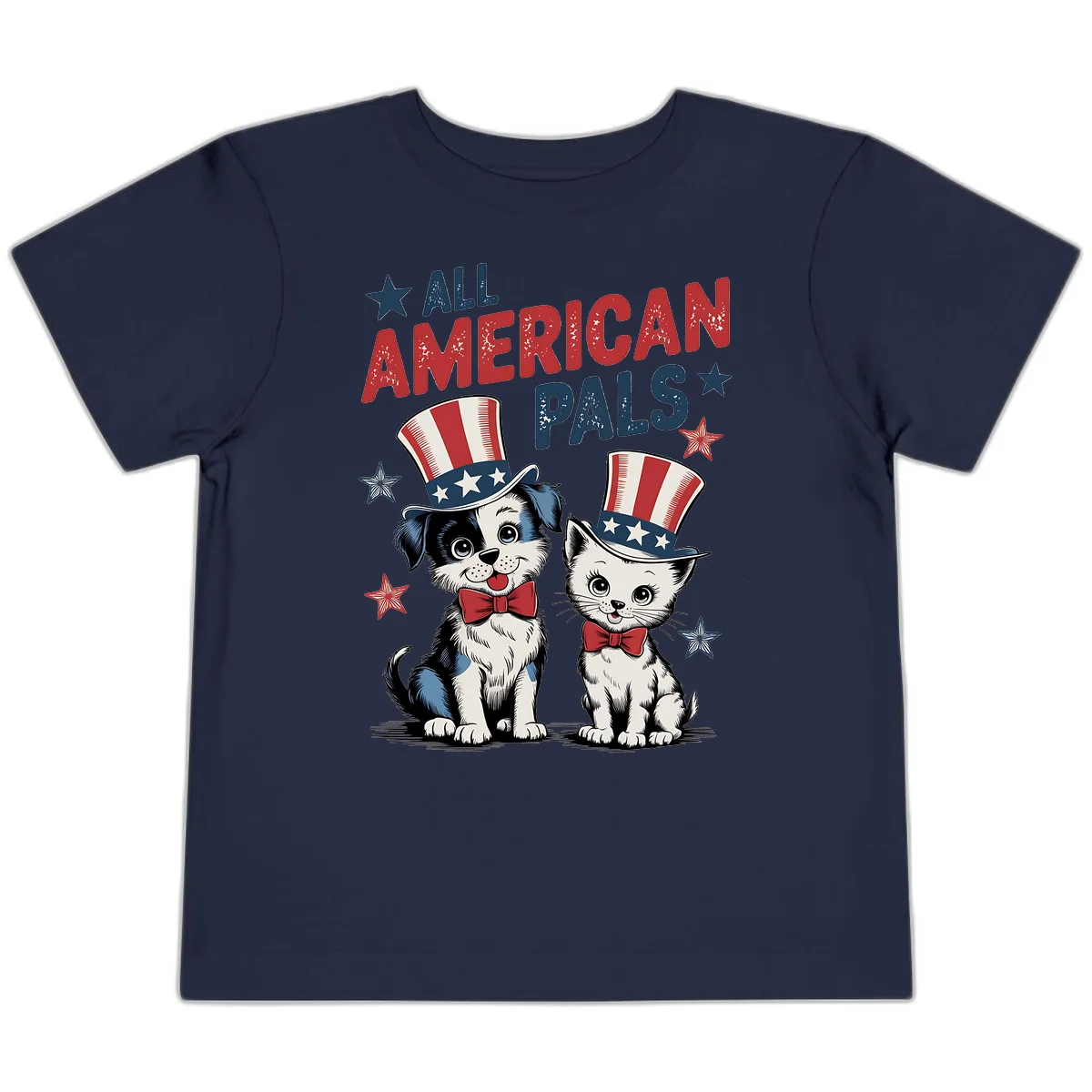 All American Pals Toddler T-Shirt in Navy