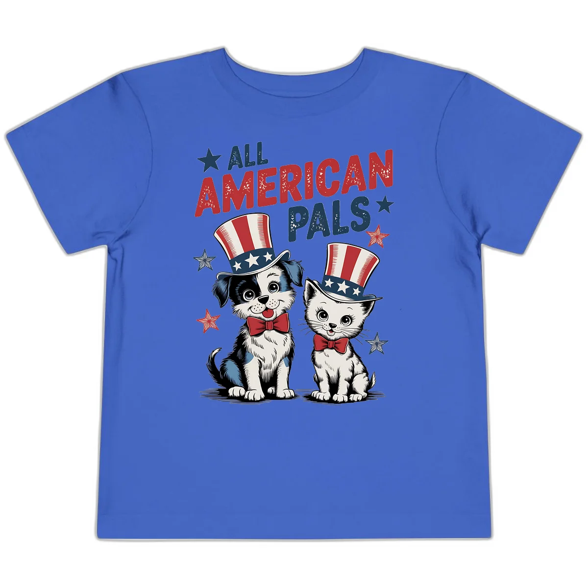 All American Pals Toddler T-Shirt in True Royal