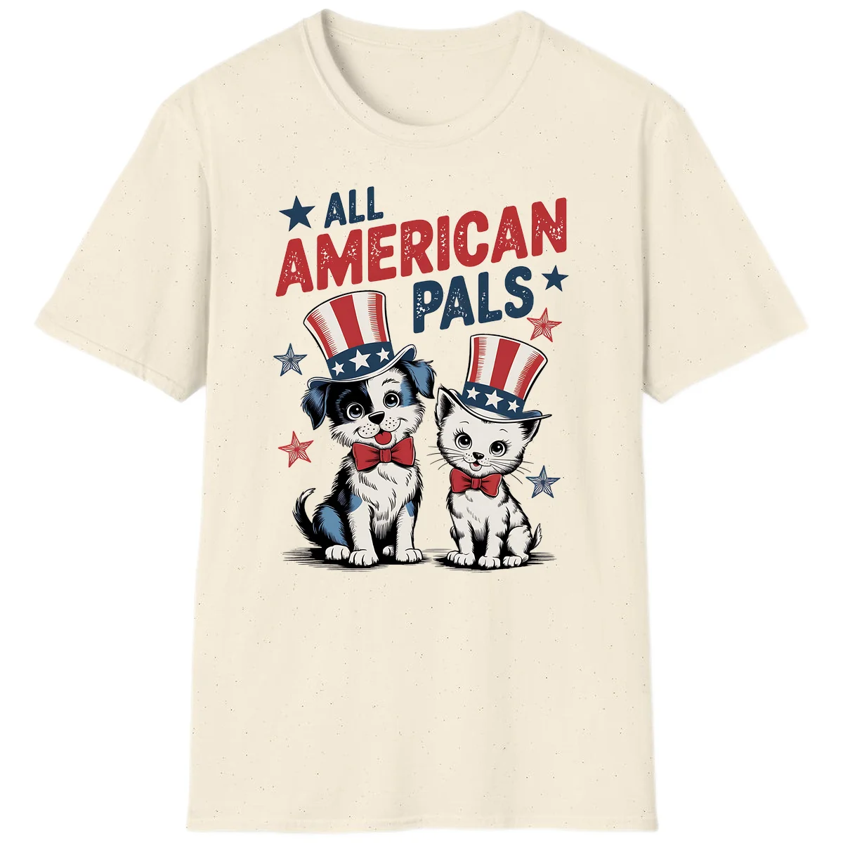 All American Pals T-Shirt in Natural