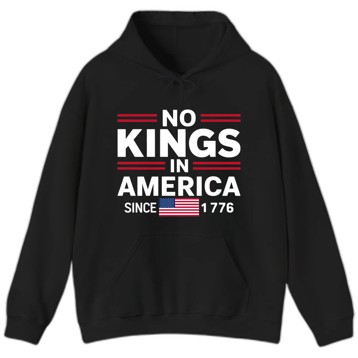 KINGS AMERICA 1776 Hoodie in Black