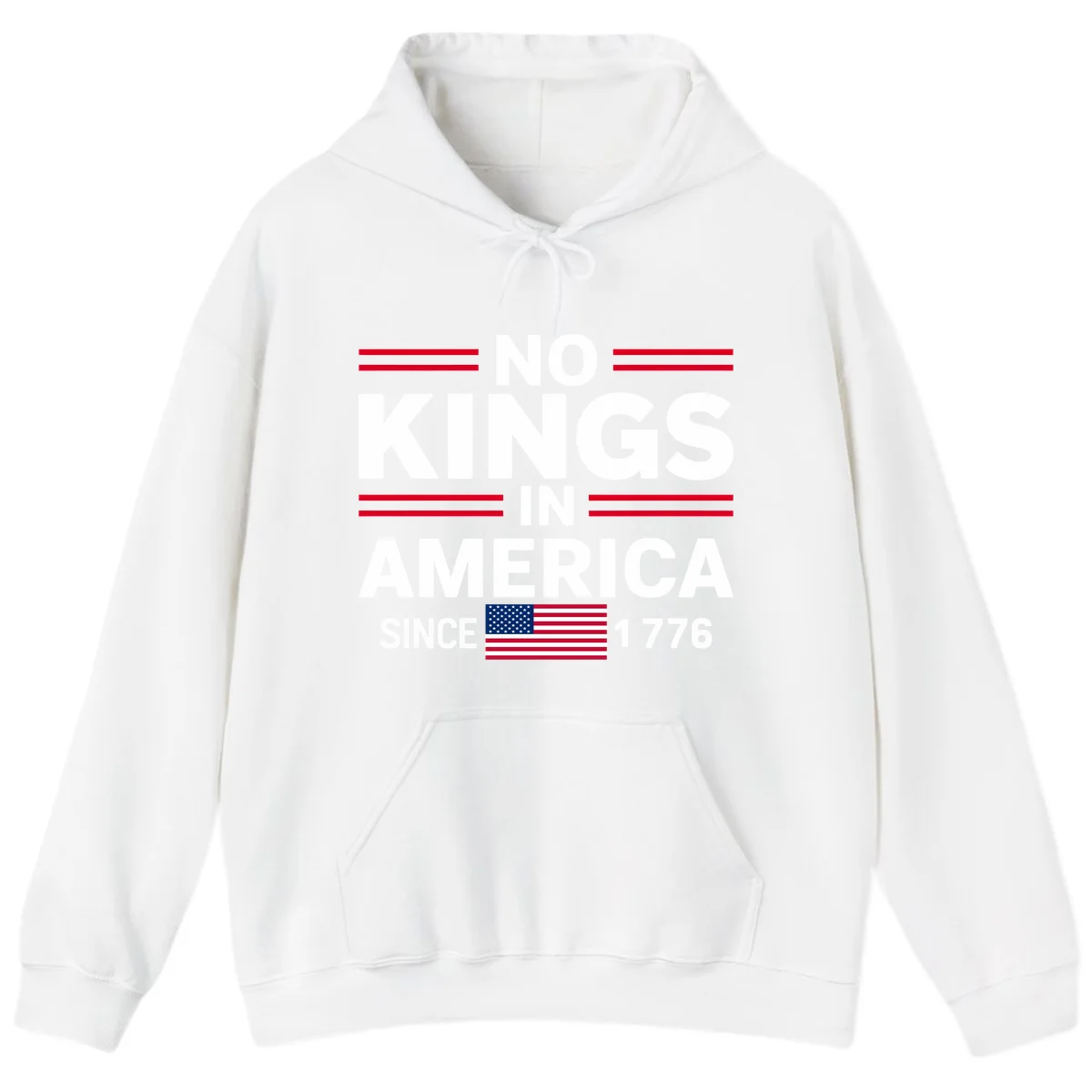 KINGS AMERICA 1776 Hoodie in White