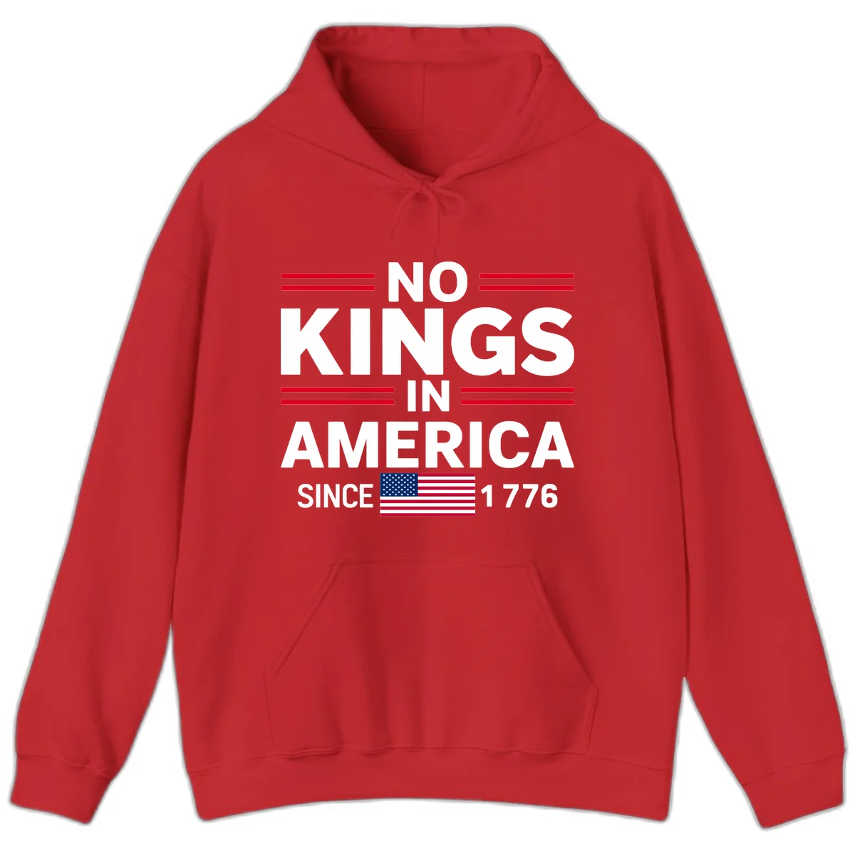 KINGS AMERICA 1776 Hoodie in Red
