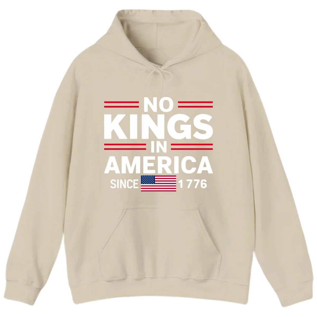 KINGS AMERICA 1776 Hoodie in Sand