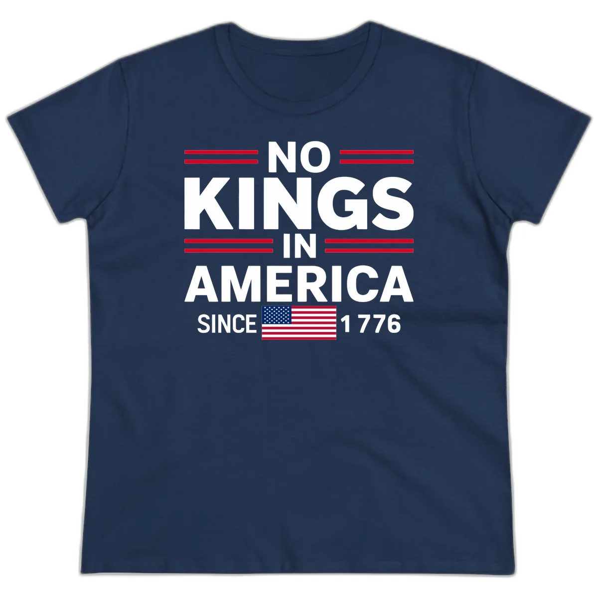 KINGS AMERICA 1776 Ladies Tee in Navy