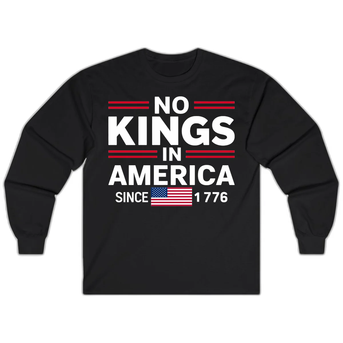 KINGS AMERICA 1776 Long Sleeve in Black