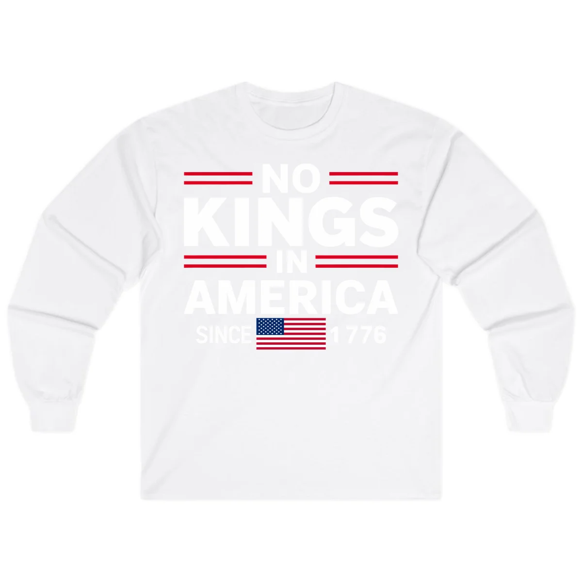 KINGS AMERICA 1776 Long Sleeve in White