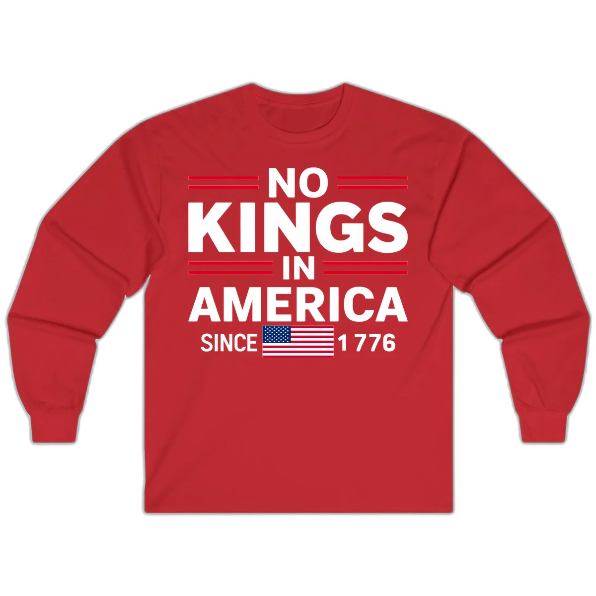 KINGS AMERICA 1776 Long Sleeve in Red