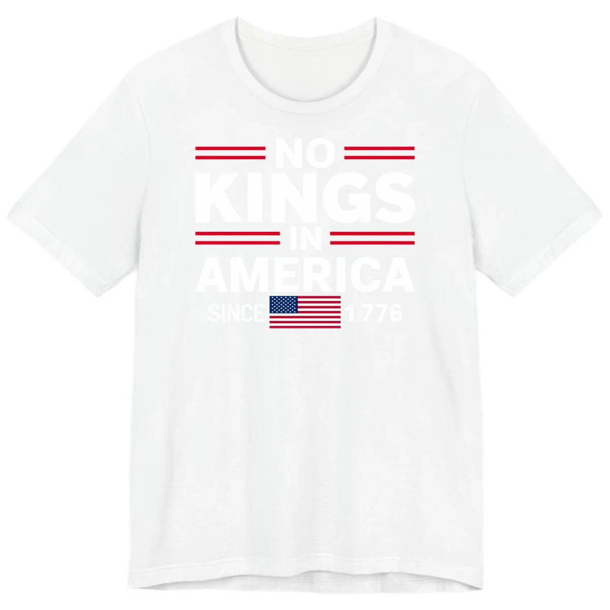 KINGS AMERICA 1776 Premium T-Shirt in White