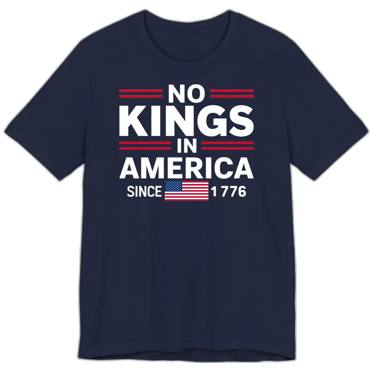 KINGS AMERICA 1776 Premium T-Shirt in Navy