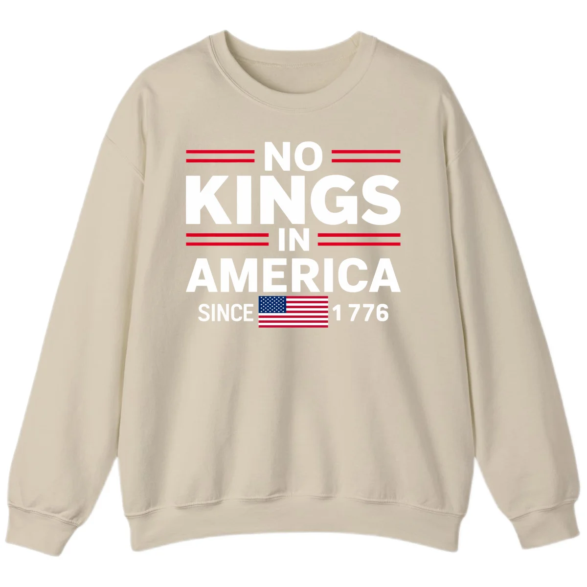 KINGS AMERICA 1776 Sweatshirt in Sand