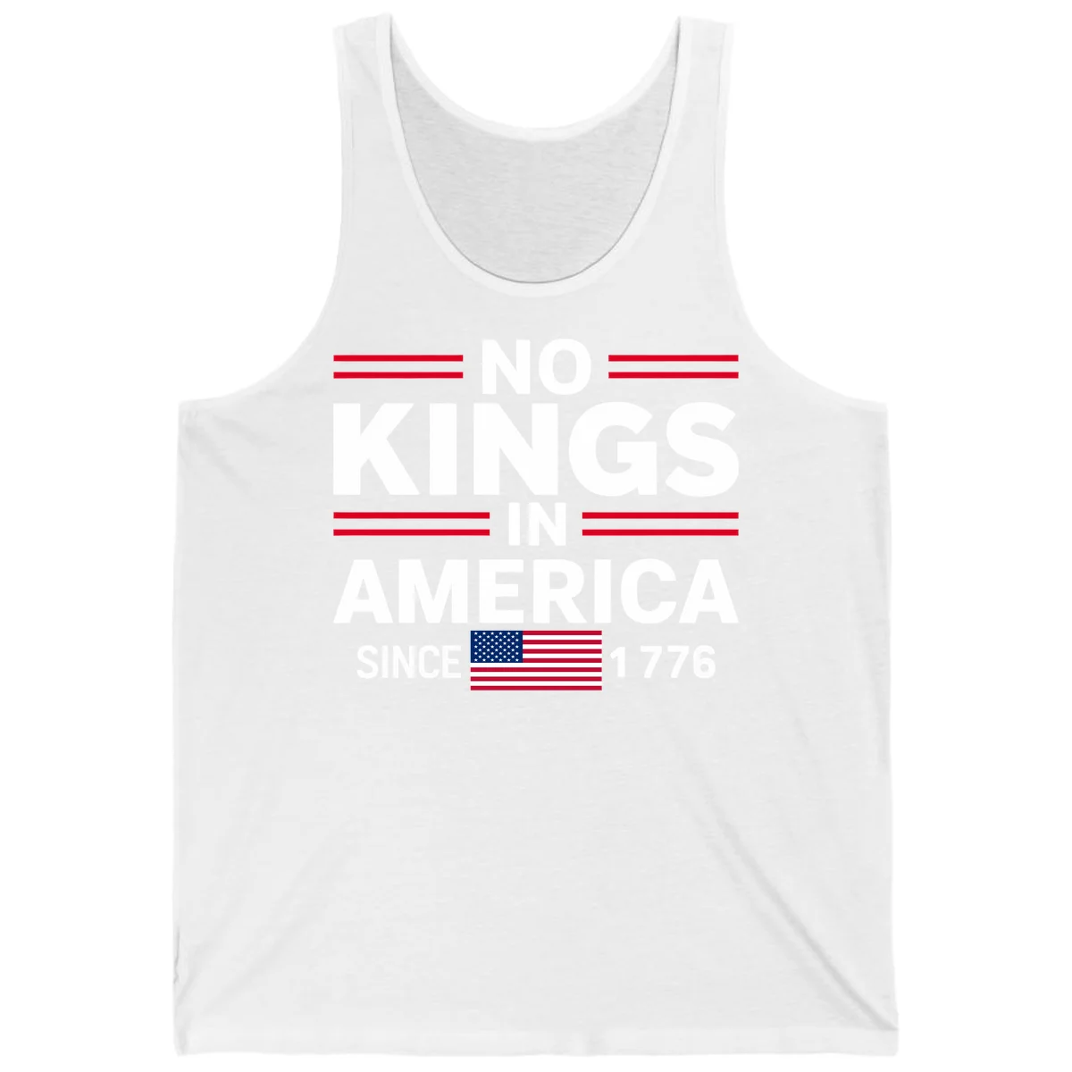 KINGS AMERICA 1776 Tank in White