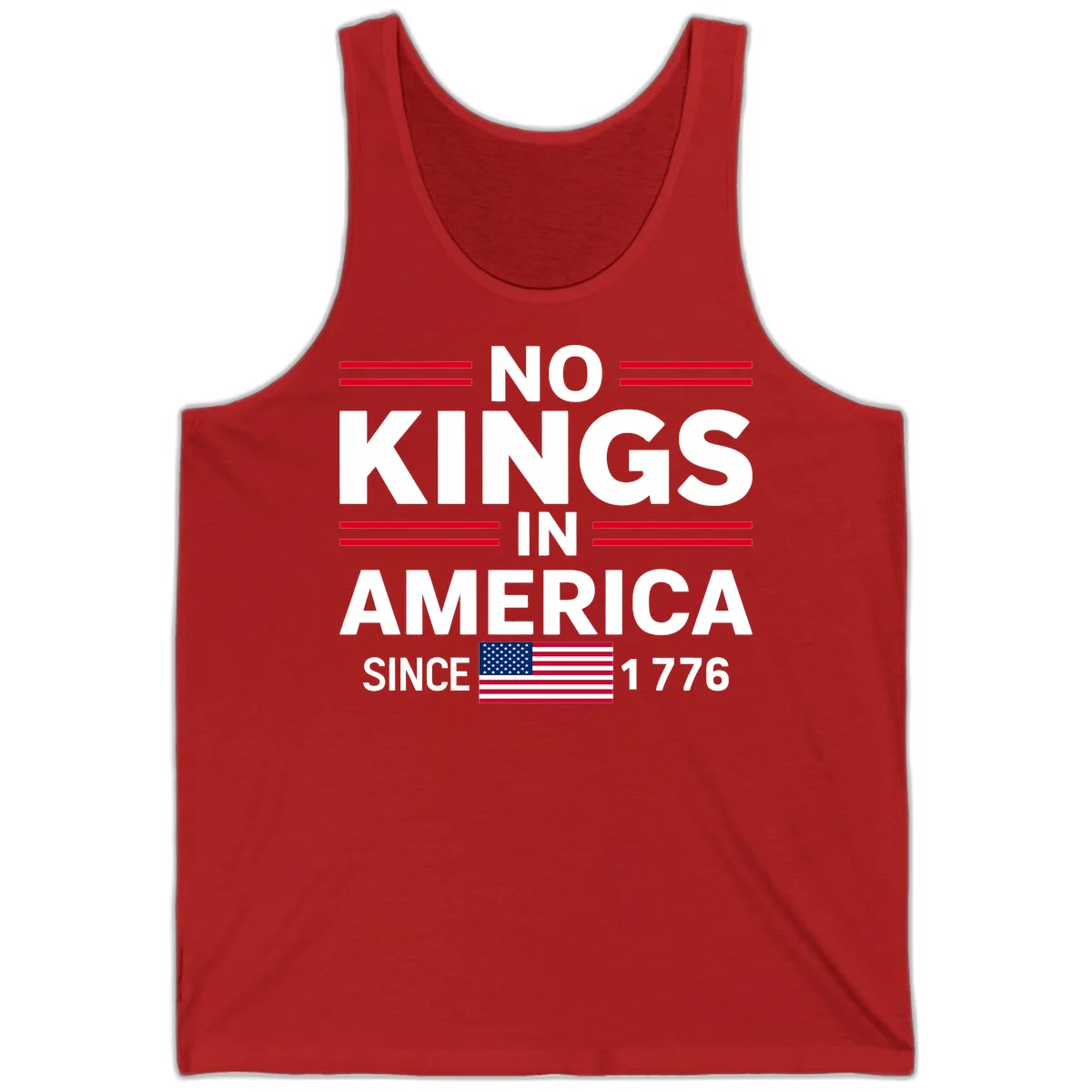 KINGS AMERICA 1776 Tank in Red