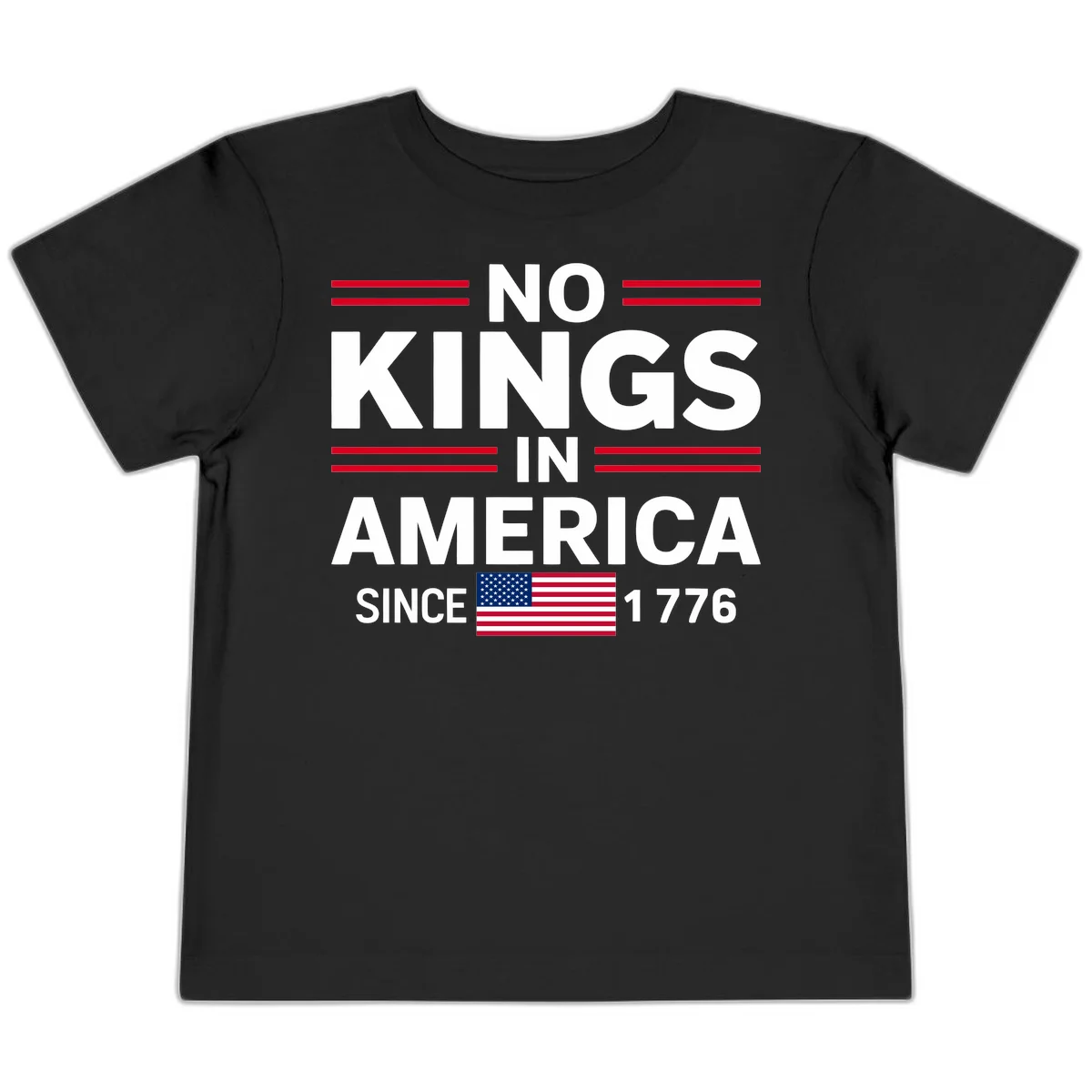 KINGS AMERICA 1776 Toddler T-Shirt in Black