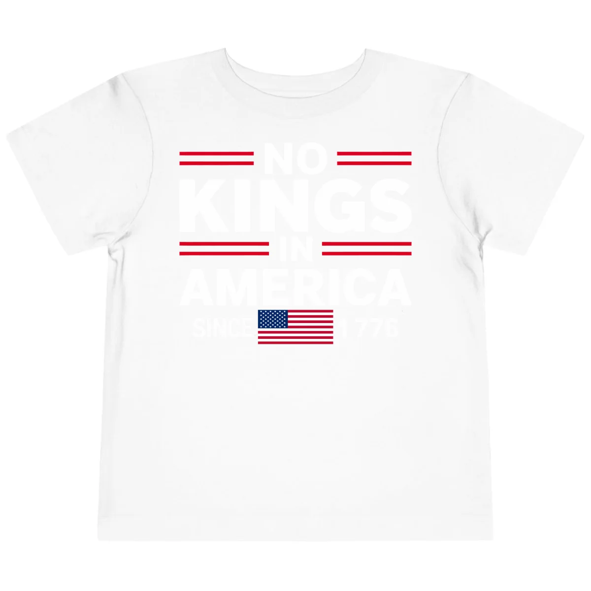 KINGS AMERICA 1776 Toddler T-Shirt in White
