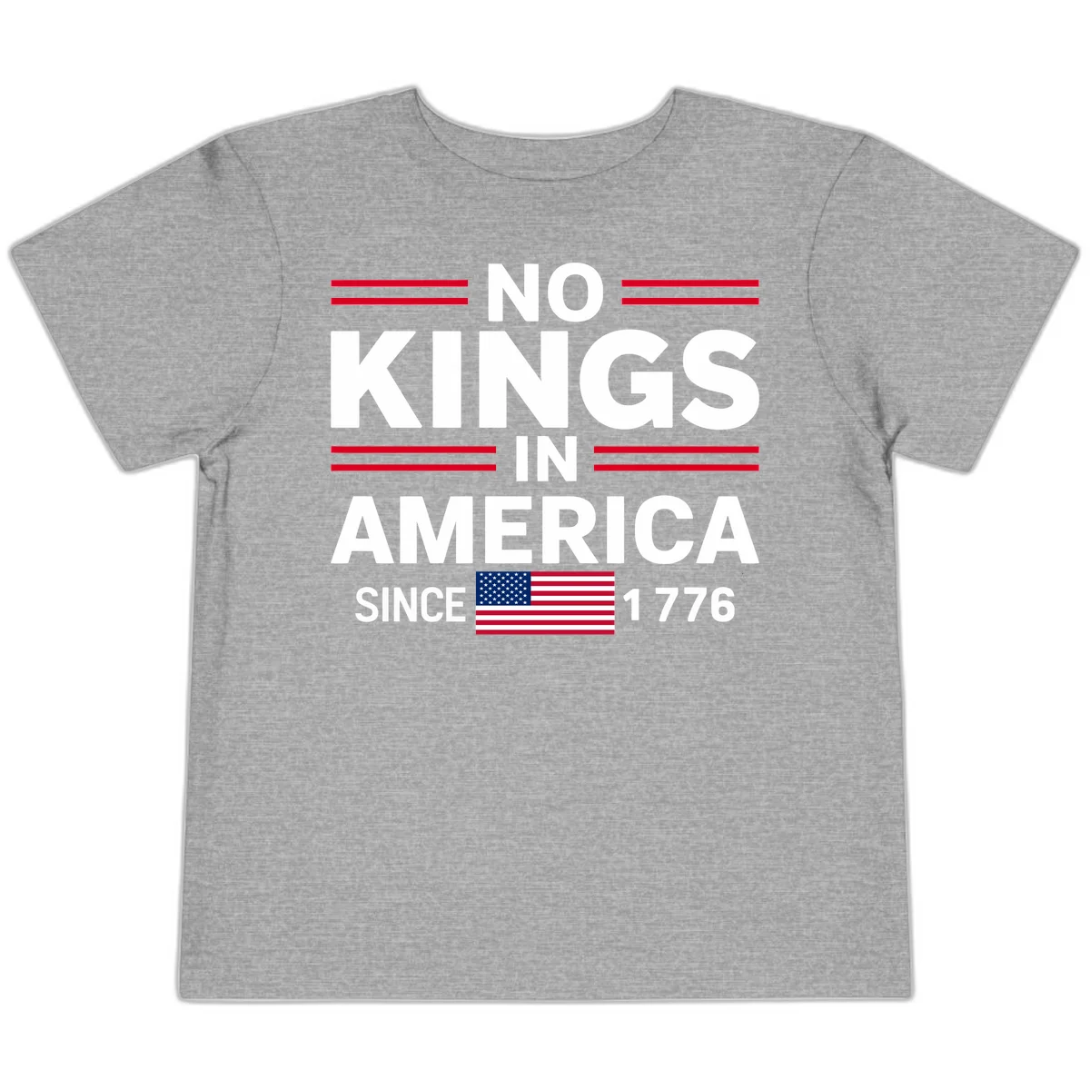 KINGS AMERICA 1776 Toddler T-Shirt in Athletic Heather