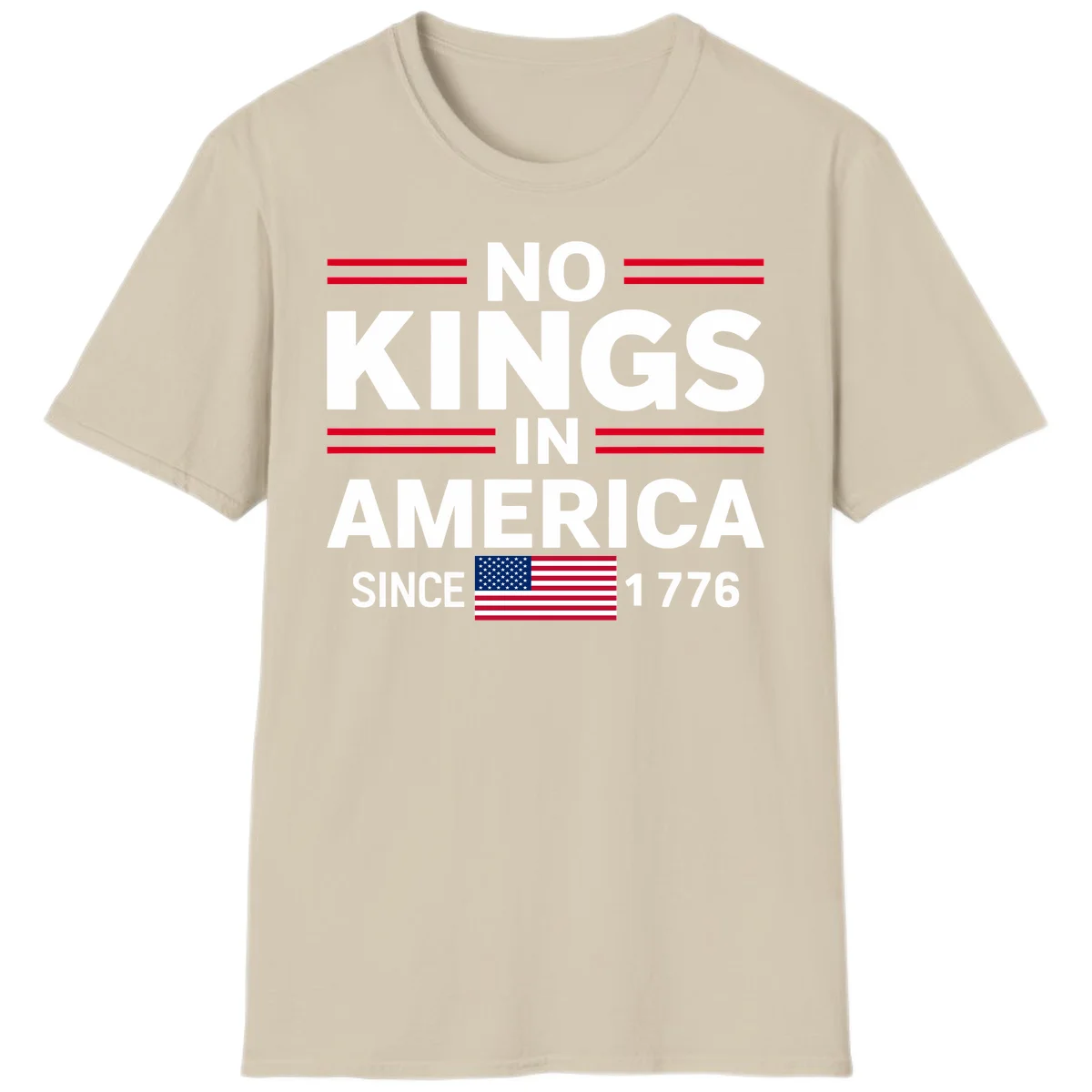 KINGS AMERICA 1776 Heritage T-Shirt in Sand