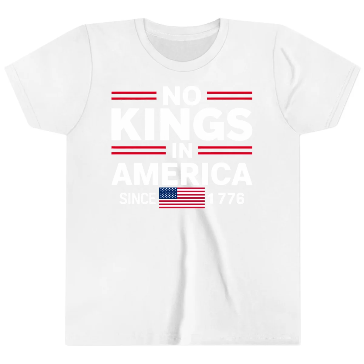 KINGS AMERICA 1776 Youth T-Shirt in White
