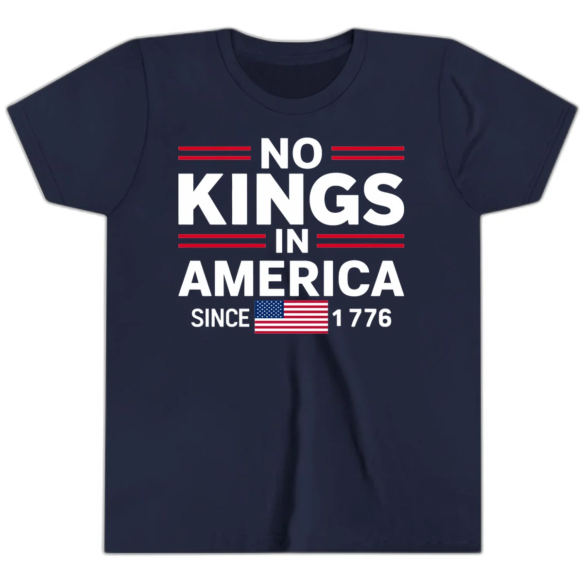 KINGS AMERICA 1776 Youth T-Shirt in Navy