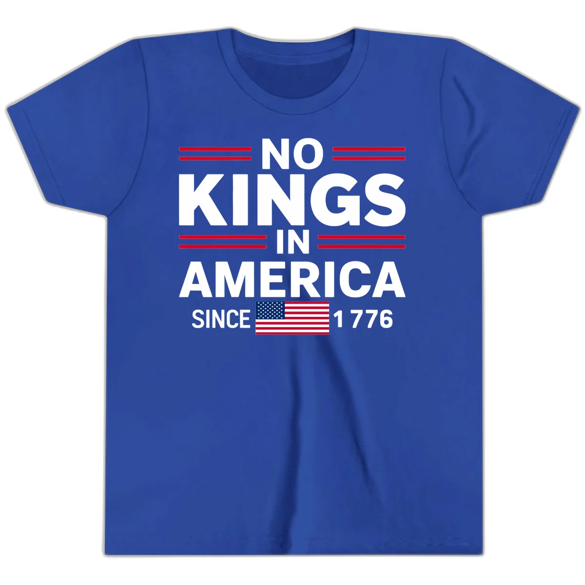 KINGS AMERICA 1776 Youth T-Shirt in True Royal