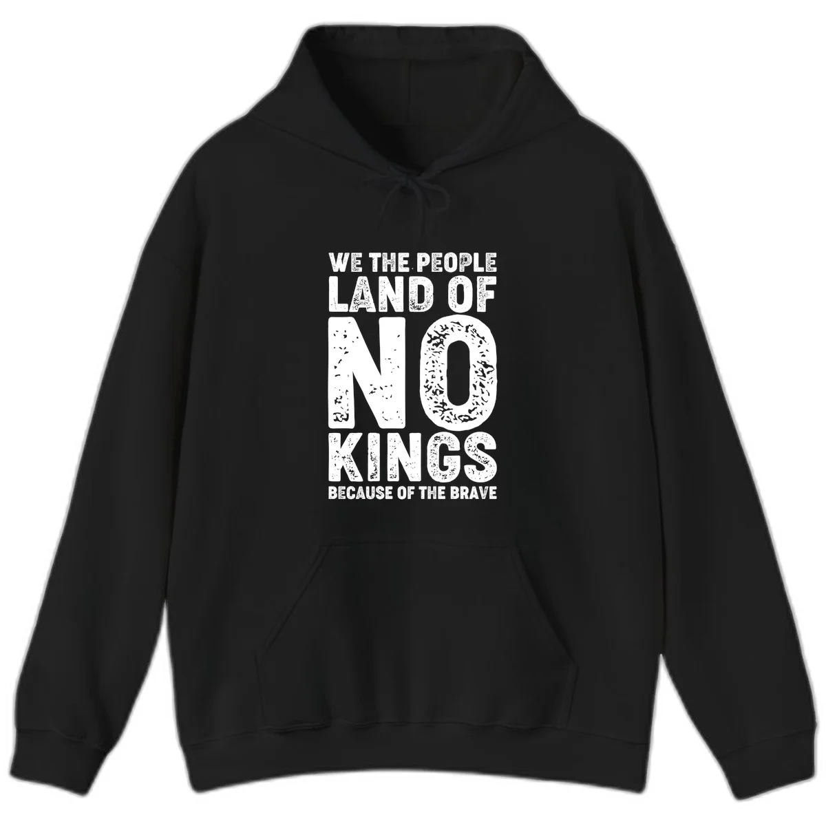 We The People Bravery Foundation Hoodie in Black