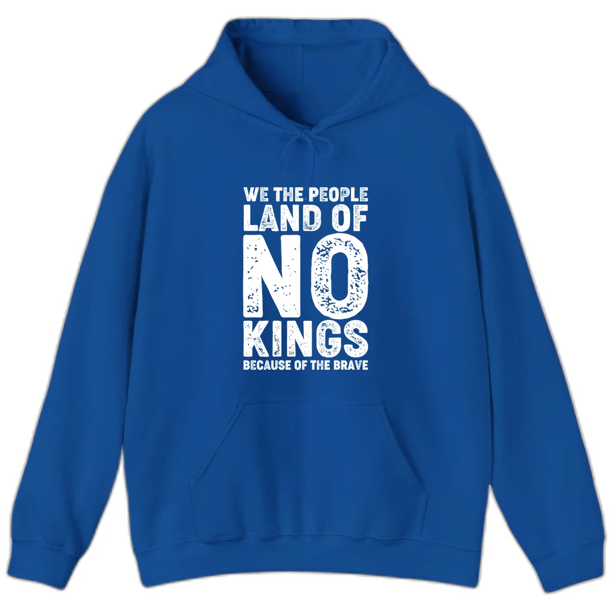 We The People Bravery Foundation Hoodie in Royal