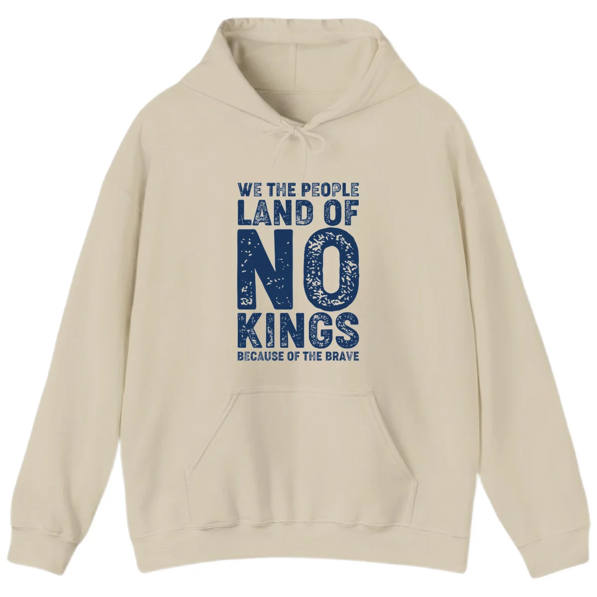 We The People Bravery Foundation Hoodie in Sand