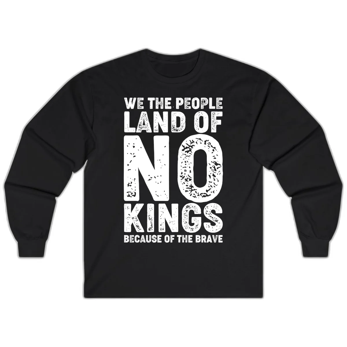 We The People Bravery Foundation Long Sleeve in Black