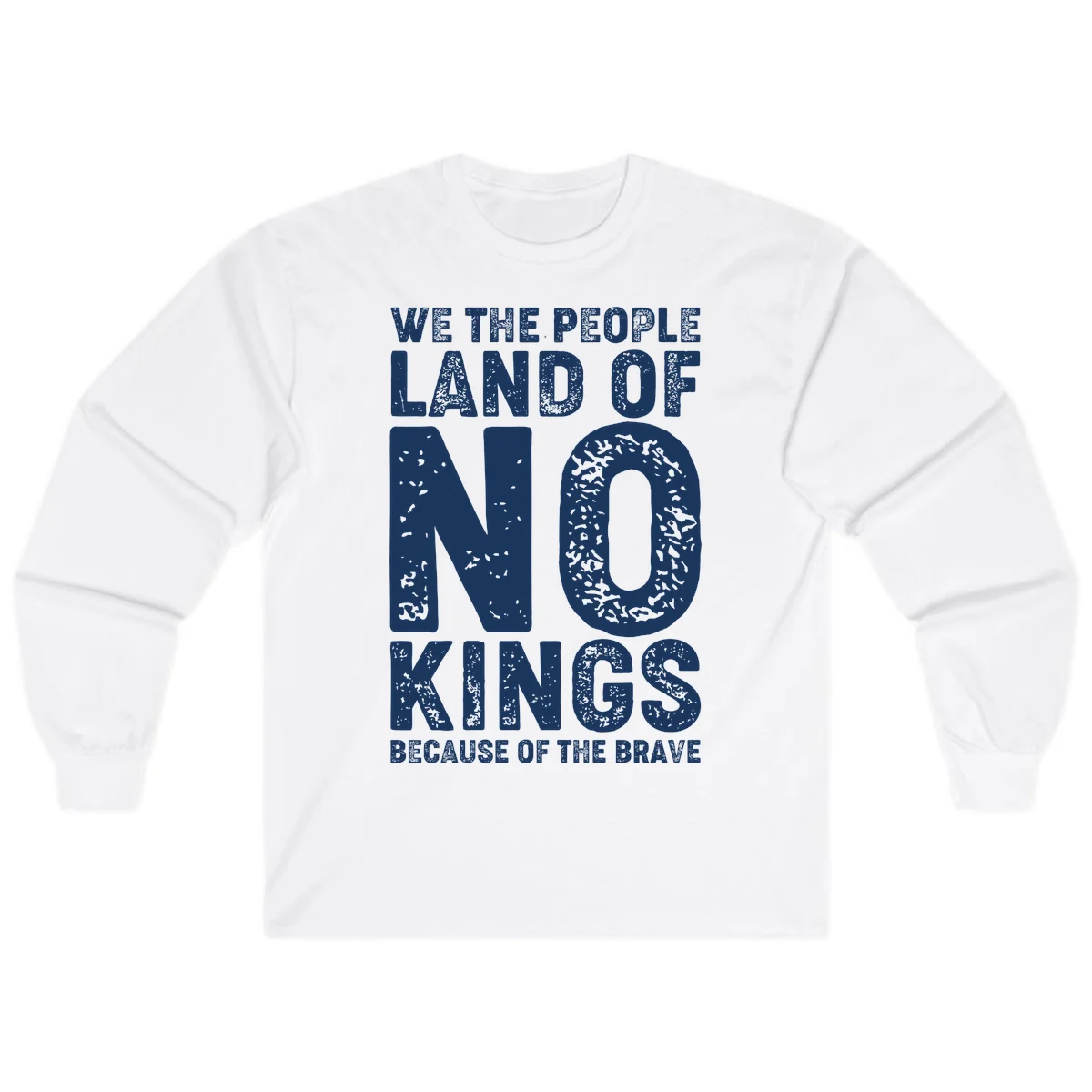 We The People Bravery Foundation Long Sleeve in White